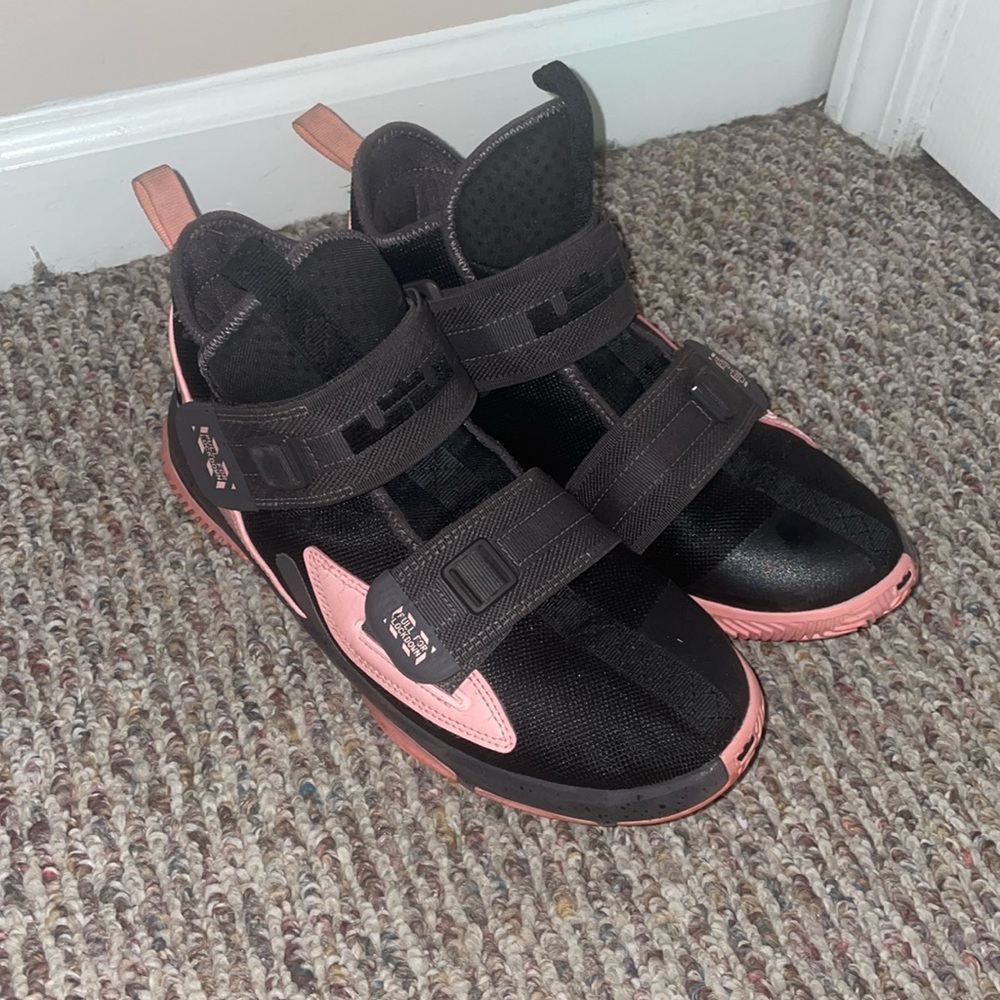 Nike LeBron Soldier XIII Black Bleached Coral